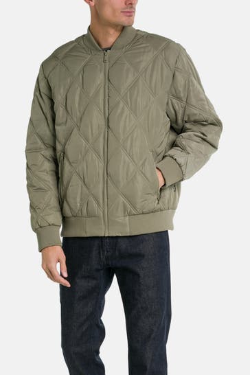 MAVI Lightweight Quilted Jacket, grey-green