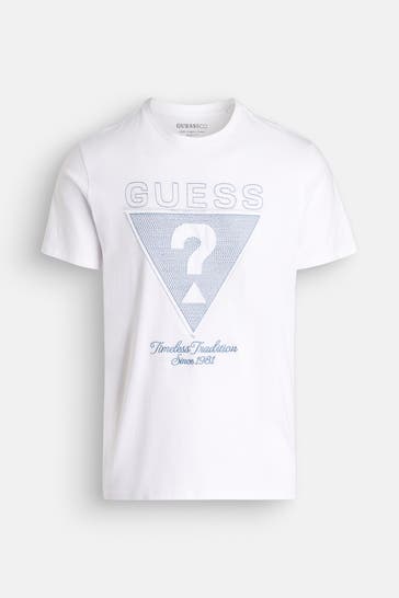 GUESS T-Shirt weiß