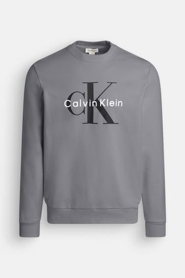 CALVIN KLEIN Sweatshirt grau