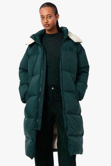 LACOSTE Daunenmantel dunkelgrün