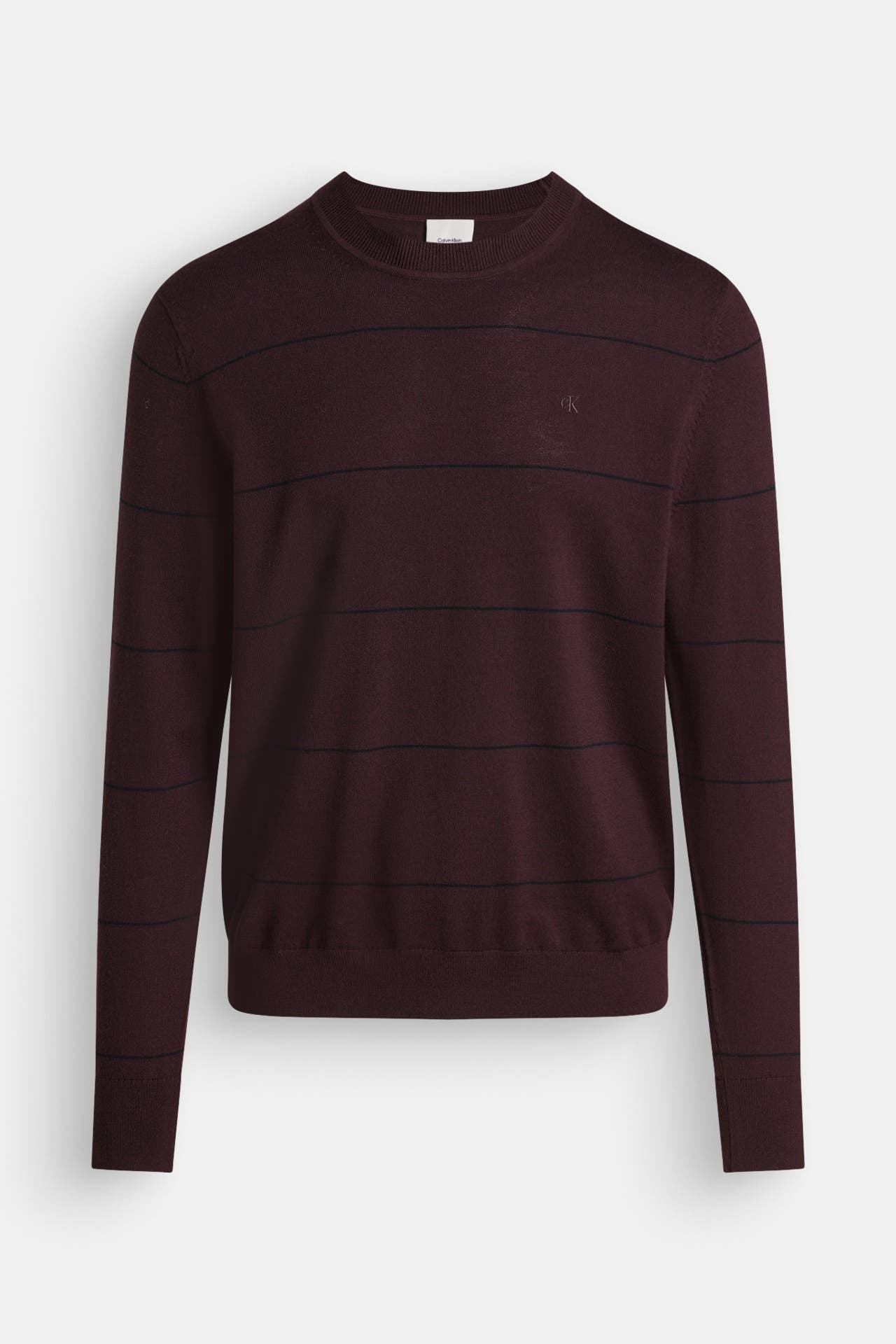 CALVIN KLEIN Strickpullover bordeaux, Bild 1