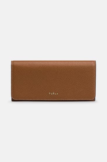 FURLA - Leder-Geldbörse 'Ritzy' cognac