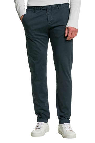 STRELLSON Stoffhose 'Code' dunkelblau