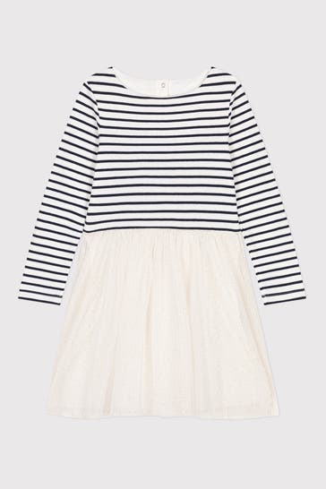 PETIT BATEAU Kleid zweifarbig