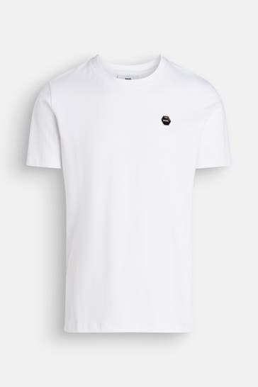 BALR. T-Shirt 'Hexline' weiß