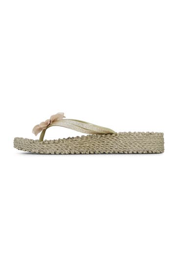 ILSE JACOBSEN Flip Flops gold