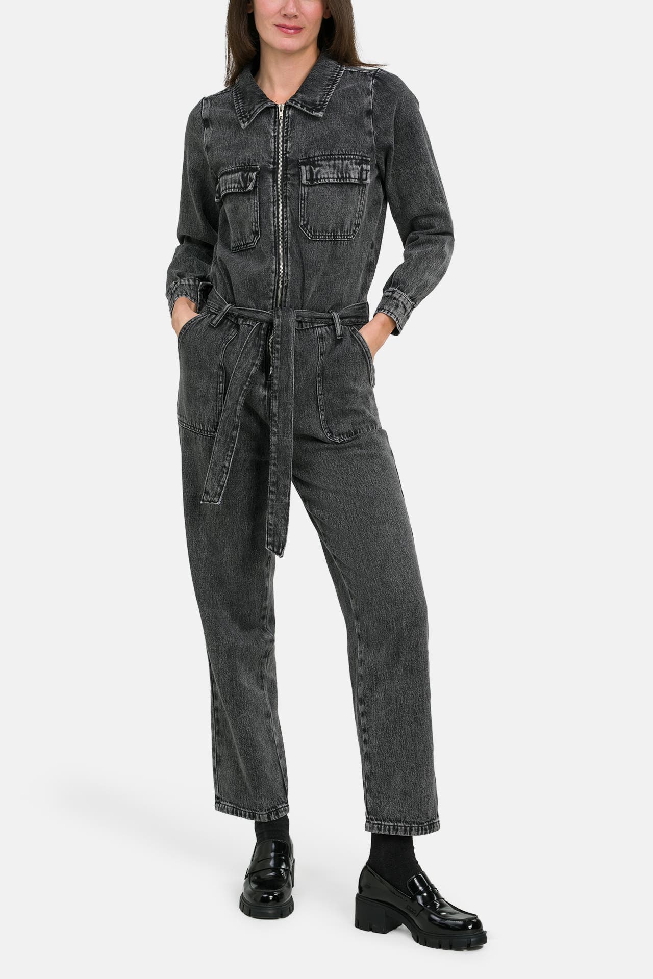 LOLLYS LAUNDRY Jumpsuit dunkelgrau, Bild 1