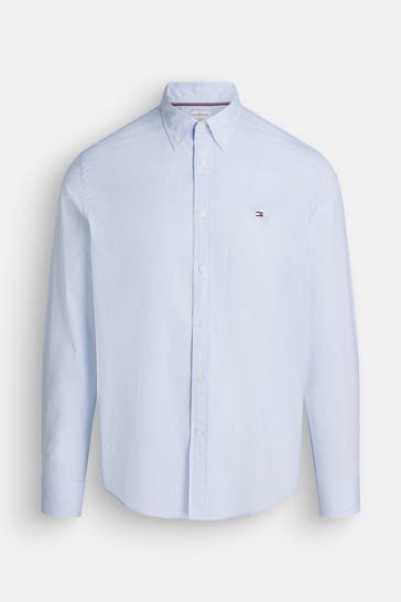 TOMMY HILFIGER Casual-Hemd gemustert Slim Fit