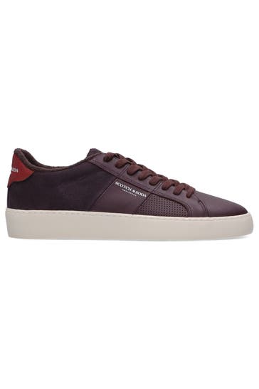 SCOTCH & SODA Sneaker 'Plakka' aubergine