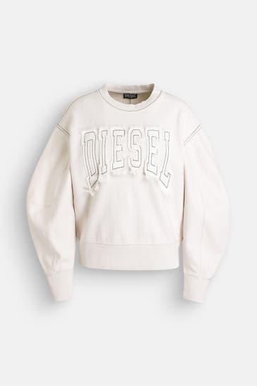 DIESEL Sweatshirt offwhite