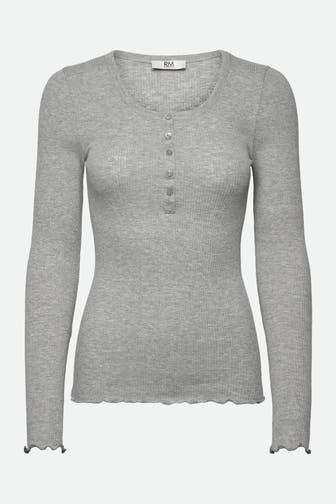 RM BY ROSEMUNDE Longsleeve 'Balta' grau