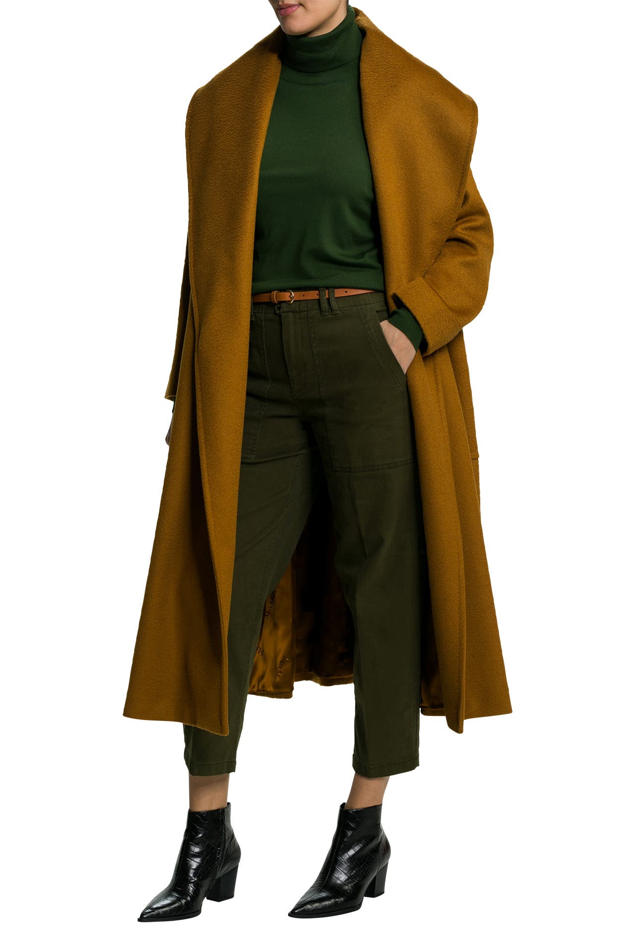 MAX MARA Wollmantel cognac, Bild 1