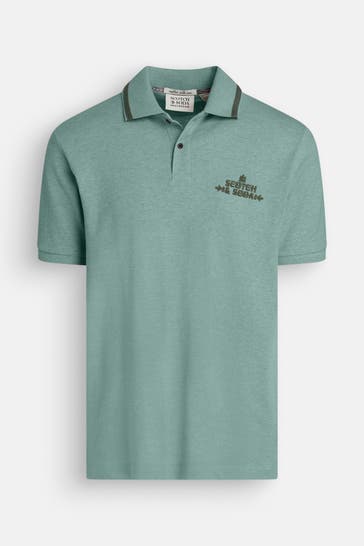 SCOTCH & SODA Polo-Shirt jade