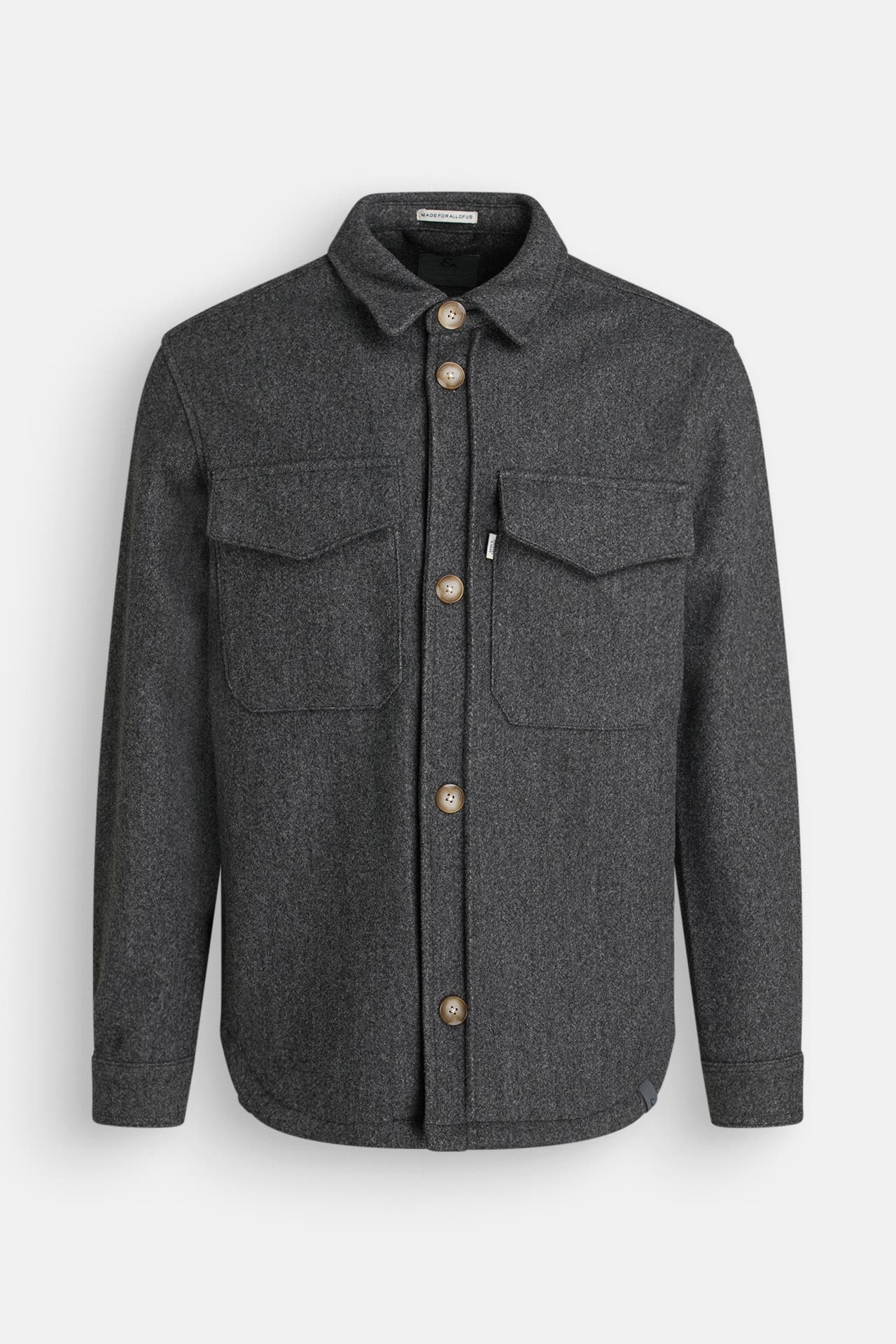 COLOURS & SONS Flanell-Overshirt dunkelgrau, Bild 1