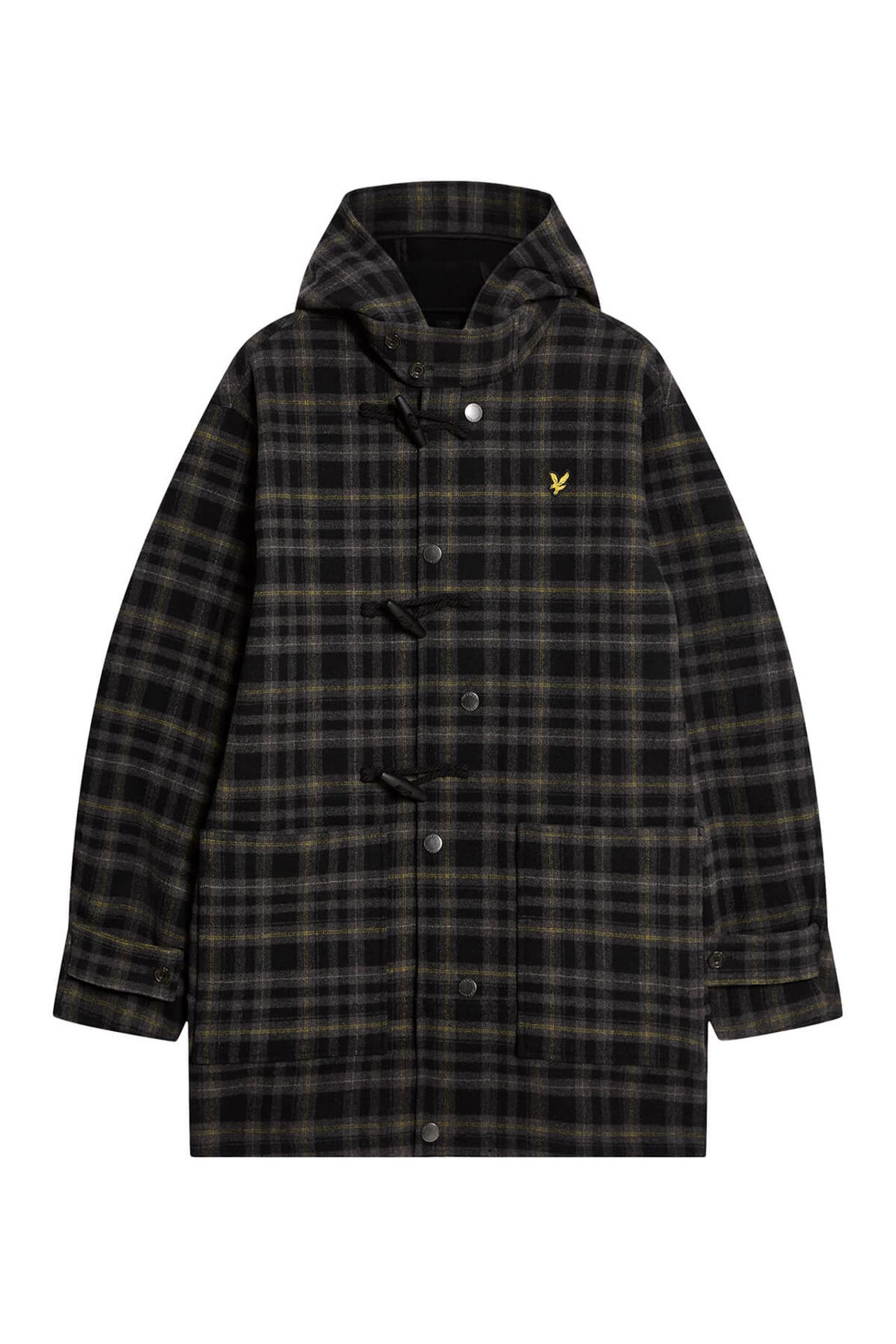 LYLE&SCOTT Wollmix-Mantel kariert, Bild 1