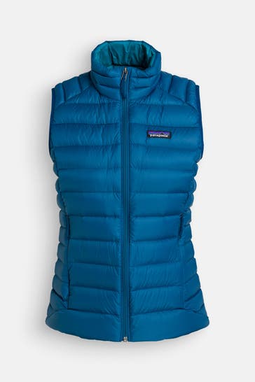 PATAGONIA Daunenweste azurblau
