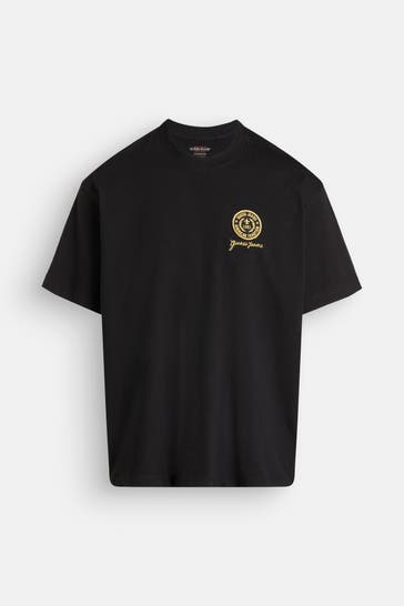 GUESS T-Shirt schwarz