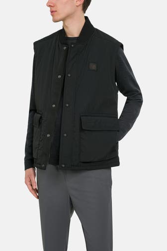 BOSS ORANGE Weste 'Ocomo' schwarz