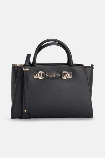 GUESS Handtasche 'Lefia' schwarz