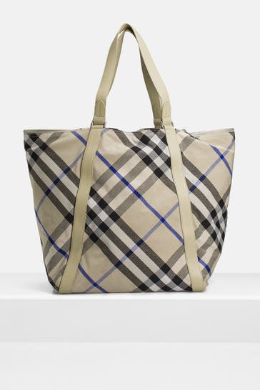 BURBERRY Shopper gemustert