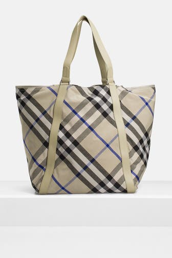 BURBERRY Shopper gemustert