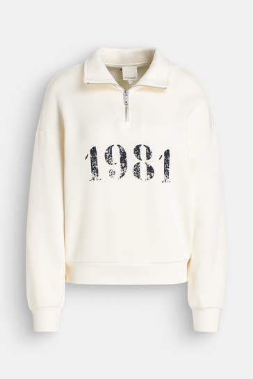 EMPORIO ARMANI Sweat-Troyer creme