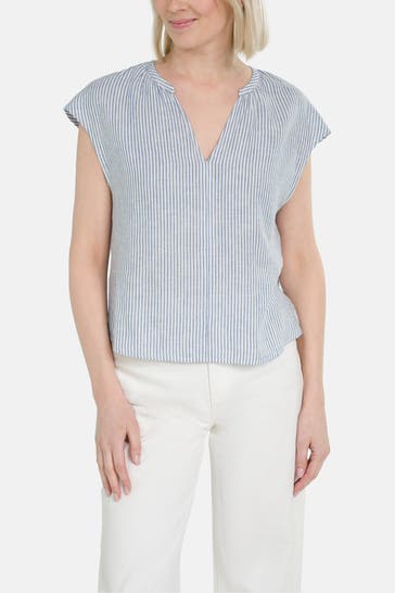 PART TWO Blusenshirt 'Reyna' hellblau