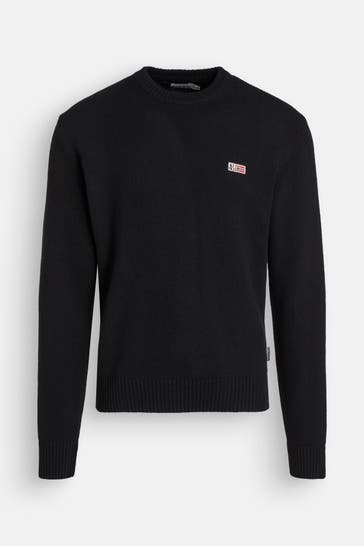 NAPAPIJRI Wollmix-Pullover schwarz