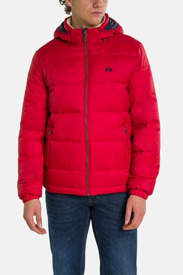 LA MARTINA Daunenjacke dunkelrot
