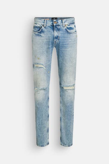 7 FOR ALL MANKIND Jeans blau straight