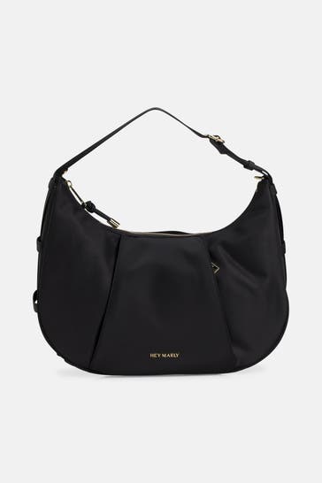 HEY MARLY Schultertasche 'Lifetime Sister' schwarz