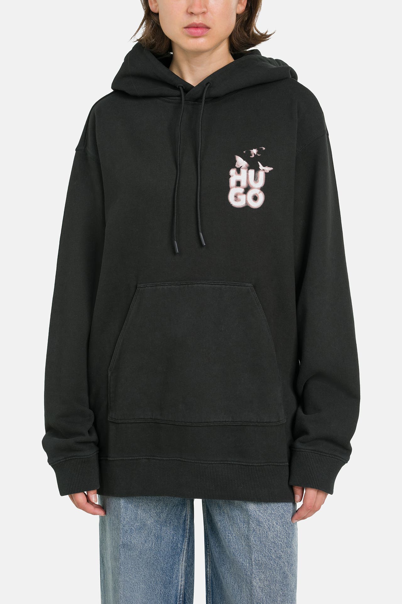 HUGO Hoodie 'Dejandra' schwarz, Bild 1