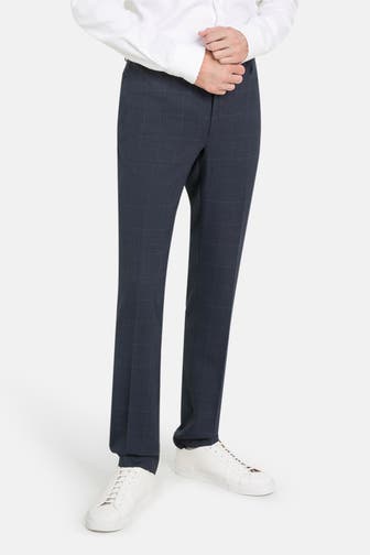 HACKETT Wollmix-Hose dunkelblau