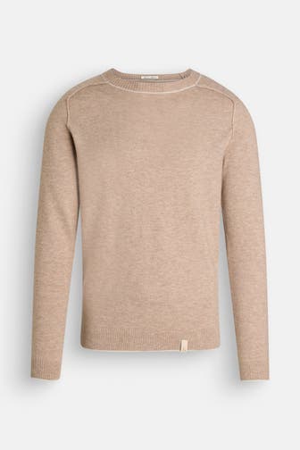 COLOURS & SONS Wollmix-Pullover beige