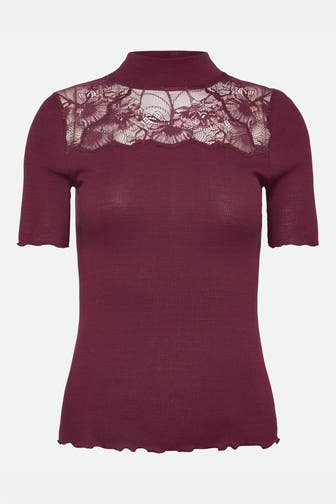 ROSEMUNDE T-Shirt weinrot