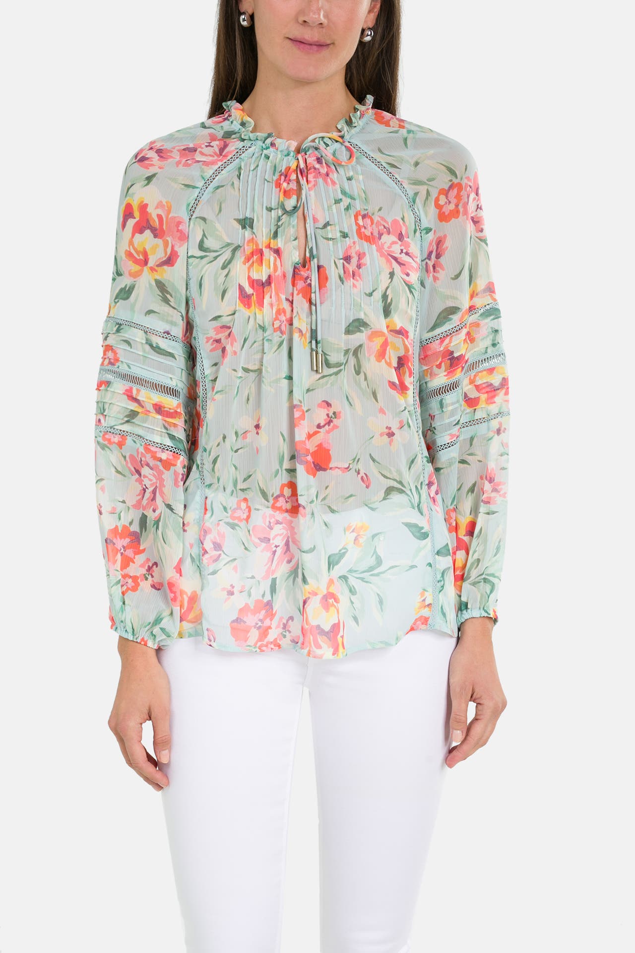 GUESS Casual-Bluse 'Gilda' floral , Bild 1