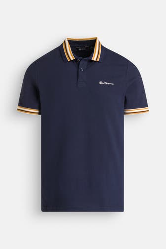 BEN SHERMAN Polo-Shirt navy