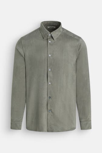 DRYKORN Casual-Hemd 'Ramis' graugrün