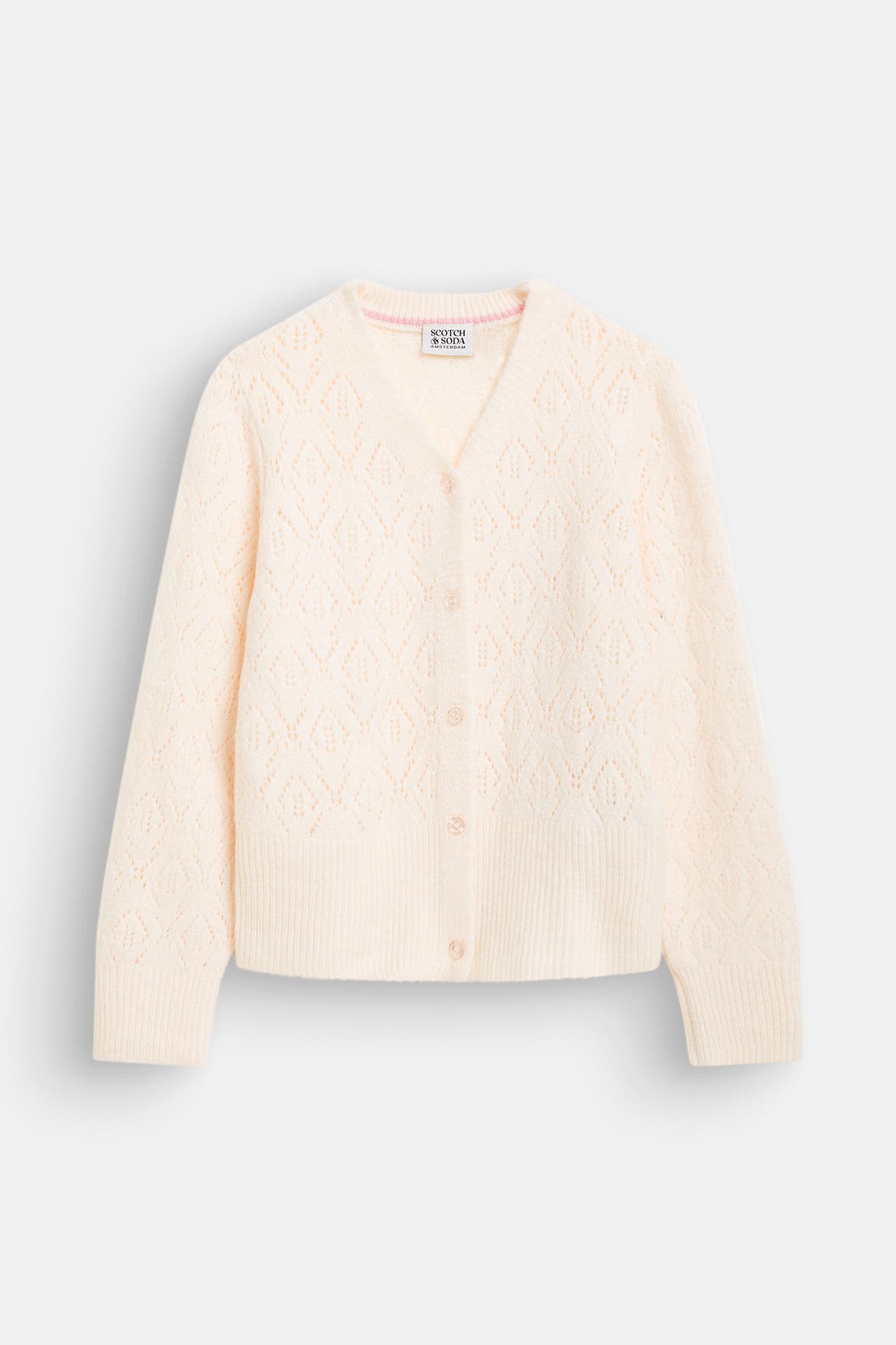SCOTCH & SODA Strickjacke weiß, Bild 1
