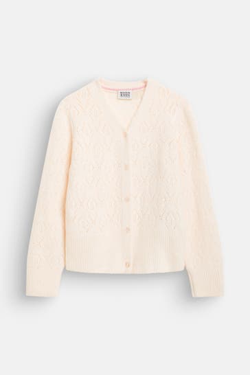 SCOTCH & SODA Strickjacke weiß