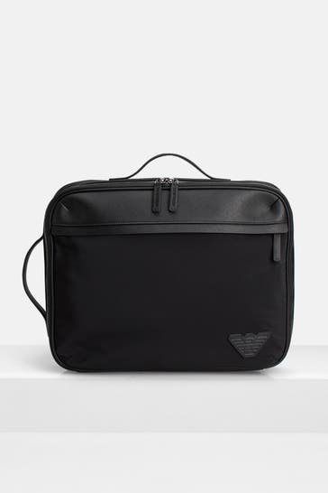 EMPORIO ARMANI Messenger schwarz