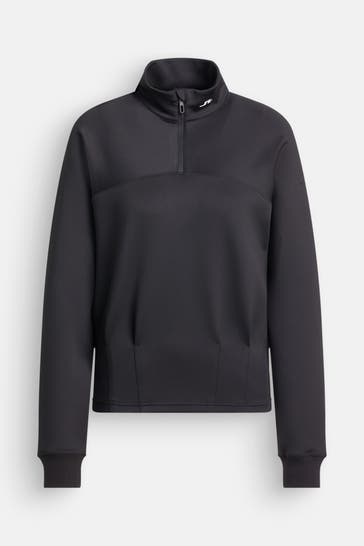 J.LINDEBERG SPORTSWEAR Midlayer 'Jodi' schwarz