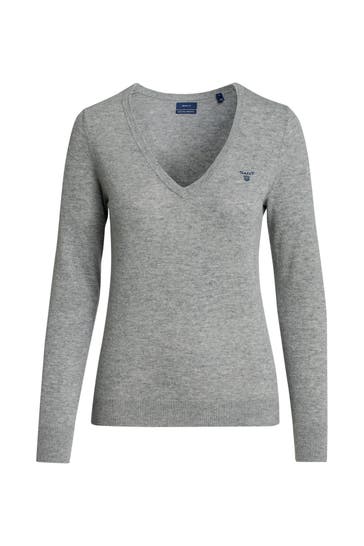 GANT Strickpullover grau
