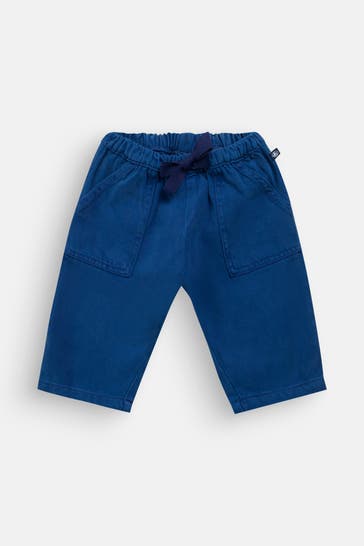 PETIT BATEAU Stoffhose dunkelblau