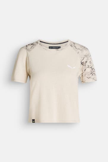 SALEWA Funktionsshirt 'Lavaredo Hemp' sand