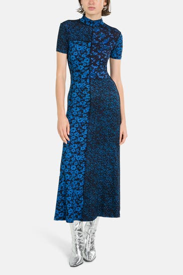 DESIGUAL Midikleid 'Patchsi' gemustert