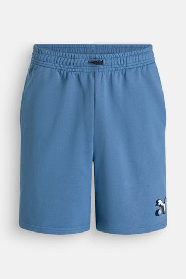 PUMA Sweatshorts azurblau