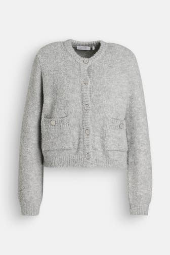 RICH & ROYAL Strickjacke grau