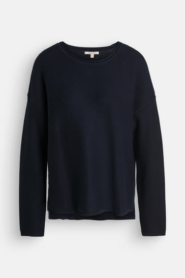 BARBOUR Strickpullover 'Marine' nachtblau