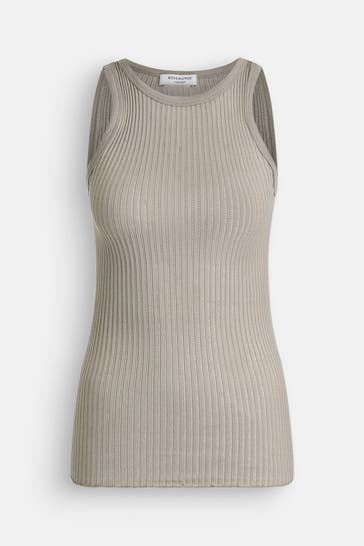 ROSEMUNDE Seidenmix-Top 'Belize' graugrün